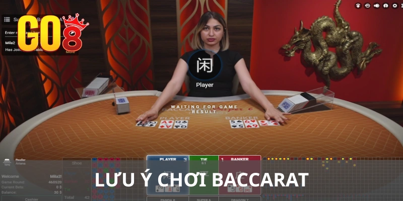 Lưu ý về trải nghiệm và mẹo đánh Baccarat